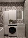 Style Line Мебель для ванной Даймонд 120 R glass, Люкс белая, PLUS	 – фотография-16